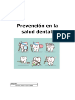 Prevención en La Salud Dental