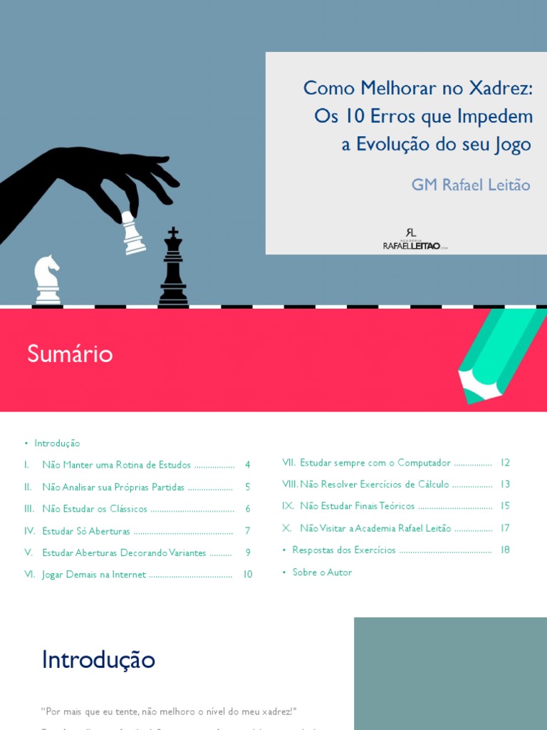 O Método Rafael Leitão, Curso com o método completo de treinamento de  xadrez do Grande Mestre Rafael Leitão!, By Rafael Leitão