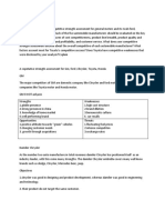 A Copetative Strength Assessment For GM (Firdos)