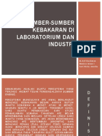 Sumber-Sumber Kebakaran Di Laboratorium Dan Industri