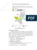 Profil Singkat Kecamatan Bandung Kulon