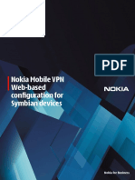Nokia - Web Based Provision Configuration Guide for Symbian Clients