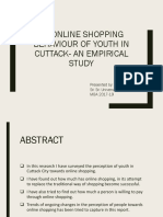Online Shopping Behaviour of Youth in Cuttack-An Empirical Study