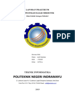 Andi Septiana 1703003 Laporan Praktikum Konfigurasi Dasar Mikrotik