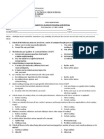 Tq-Academic Reading and Writing 1ST Quarter