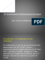 El Testimonio (Rigoberta Menchu) Spn 368 Para Repasar