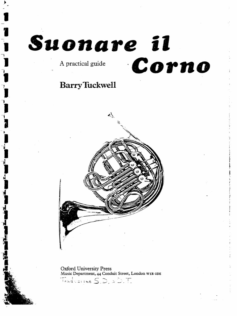Suonare Il Corno Tuckwell PDF PDF