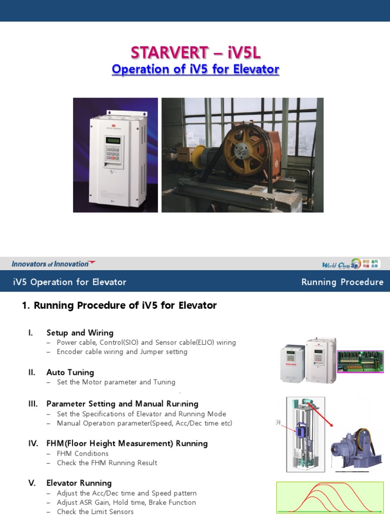 Operation of IV5 (ELIO) - (ENG) | PDF | Elevator | Parameter (Computer ...