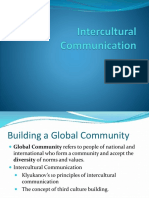 Intercultural Communication Building A Global COmmunity