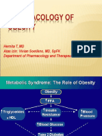 Pharmacology of Obesity: Hernita T.,MD Atas Izin: Vivian Soetikno, MD, SPFK Department of Pharmacology and Therapeutics