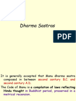 Manu Dharma Sastra & Kautilya's Arthashastra