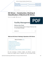 DC Drives - Working & Classification of Electrical DC Drives