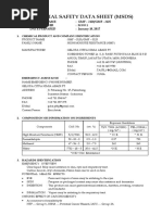 MSDS HMR PDF