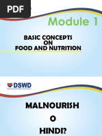 Basic Concepts ON Food and Nutrition