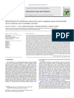 Optimisation of A Method To Extract The Active Coagulant Agent From Jatropha Curcas Seeds For Use in Turbidity Removal