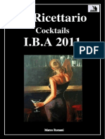 5° Ricettario Cocktails I.B.A 2011