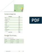 Household Monthly Budget123145