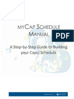 MyCap Schedule Manual