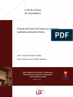 Calculo de Factor de Forma en Extrusion Mediante Elementos Finitos PDF