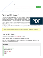 PHP 5 Sessions