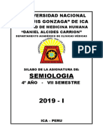 Semiologia Primer Semestre 2019