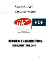 Tuga Makalah Rheumatoid Factor Ida