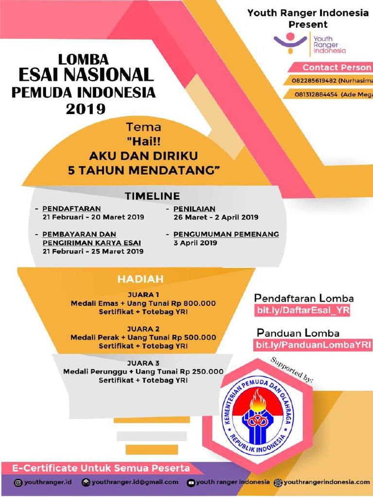 Yri Panduan Lomba Esai Nasional Pdf