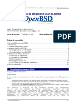 Instalacion Obsd Sin Cdrom