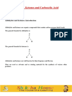 Alehydes, Ketones and Carboxylic Acid