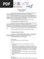 Manual Thunder Pro II v8.7 Gold