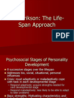 Erik Erikson: The Life-Span Approach