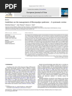 Guidelines on the Management of Fibromyalgia Syndrome – a Systematic Review