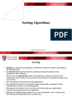 Sorting Algorithms Explained in 40 Characters