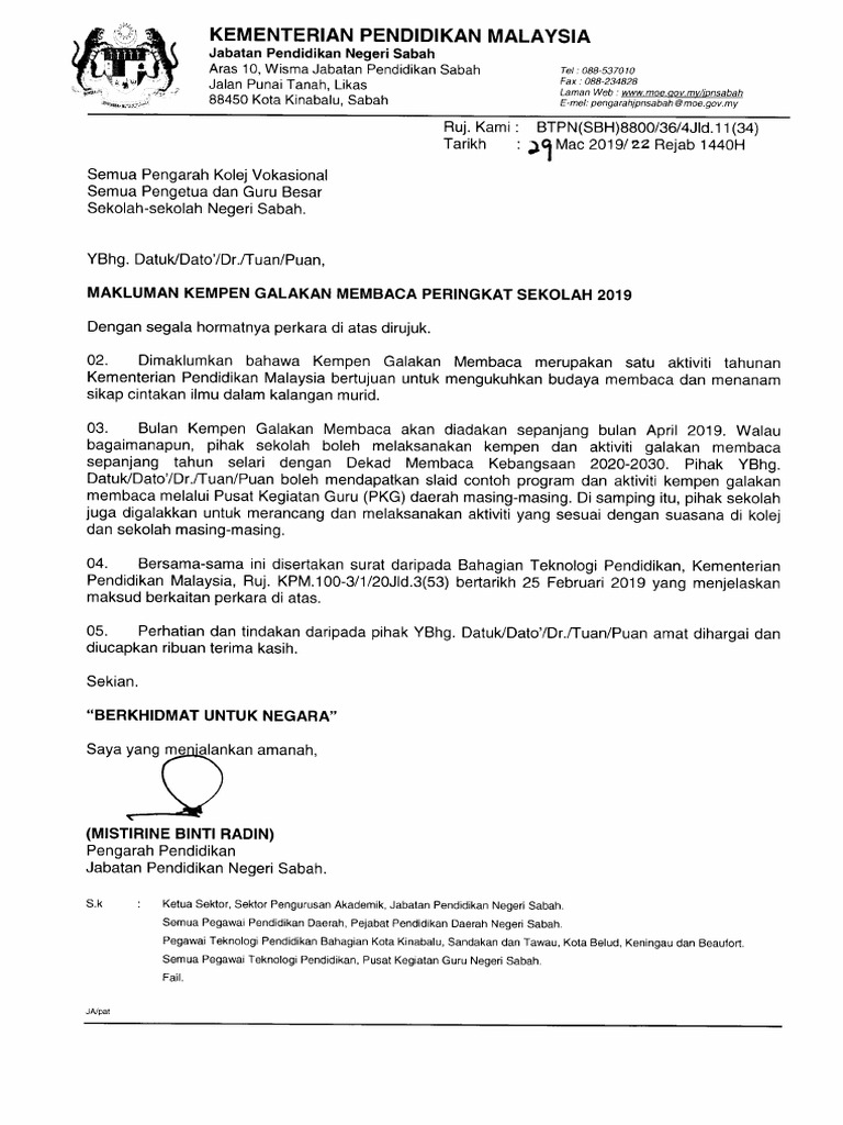 Surat Jpns Pdf