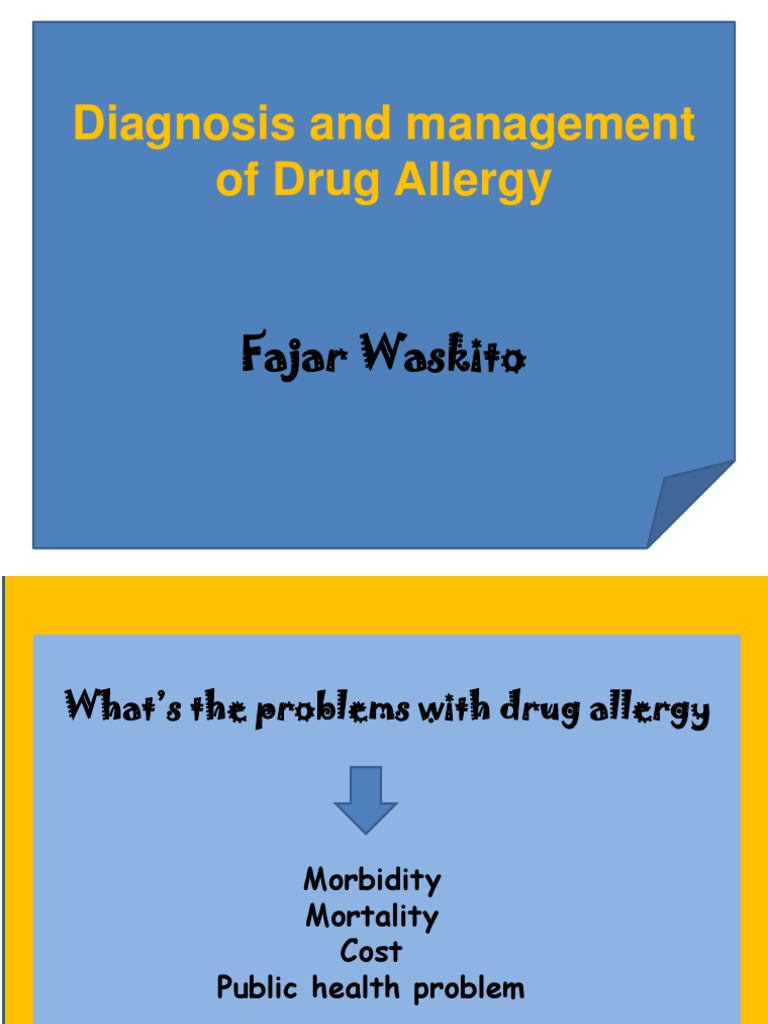 Drug Allergy Diagnosis and Management Guide | PDF | Allergy | Antibody