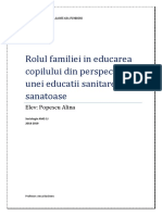 Rolul familiei in educarea copilului din perspectiva unei educatii sanitare sanatoase.docx