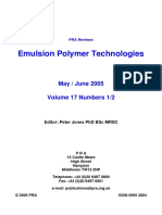 Emulsion Polymerisation