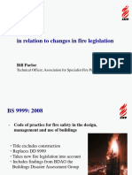 BS 9999 in Relation To Changes in Fire Legislation: Bill Parlor