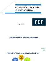 Panorama de La Industria y de La Economía Nacional