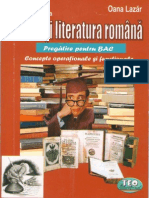 Limba Si Literatura Romana PT BAC