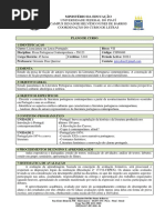 Plano de Curso - Prosa Portuguesa Contemporânea