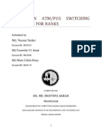 Study On Atm-Pos Switching Software For Banks