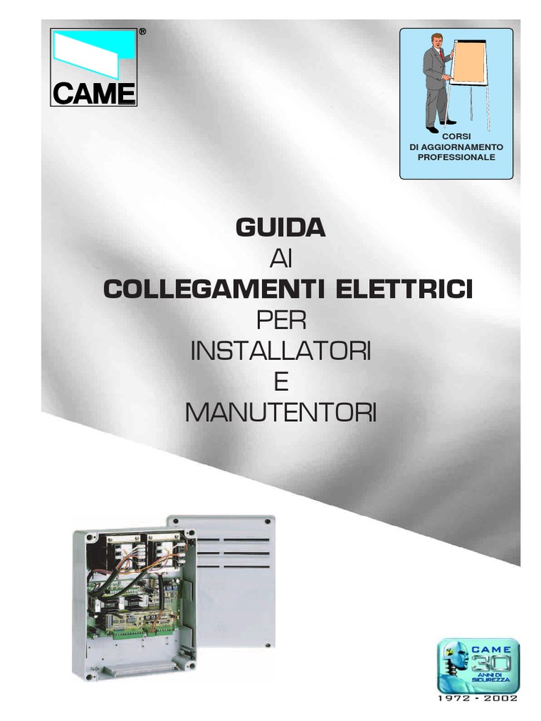 Schemi Elettrici Came Pdf