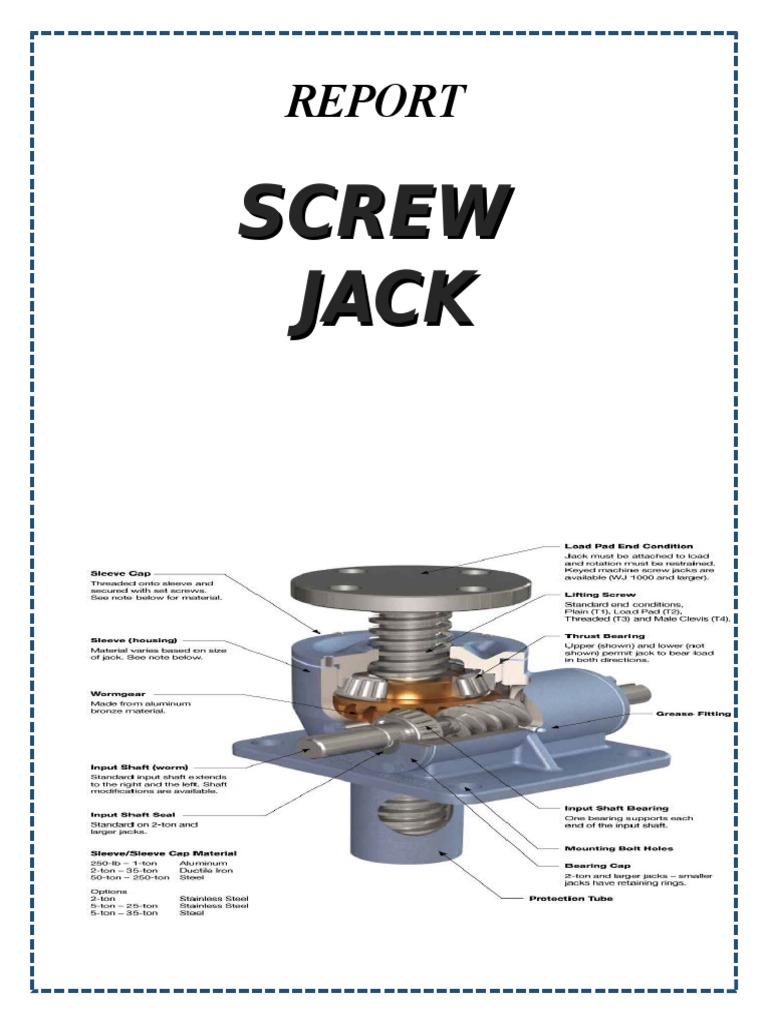Screw Jack PDF