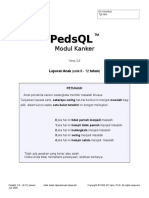 (PedsQL-3.0) Modul Kanker Laporan Anak. Usia 08-12.