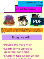 Cómo Es Tu Casa - MFL Review Lesson