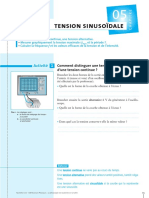 Et La Période T. Calculer La Fréquence F Et Les Valeurs Efficaces de La Tension Et de L Intensité PDF