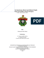 Fixed and Dilated Pupil Case Report Following Cataract Surgery