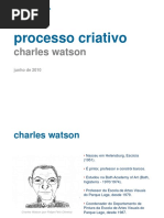 PROCESSO CRIATIVO Charles Watson