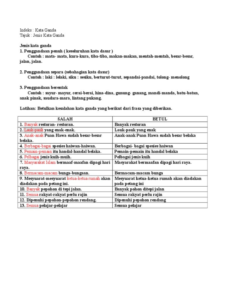Kata Ganda Pdf